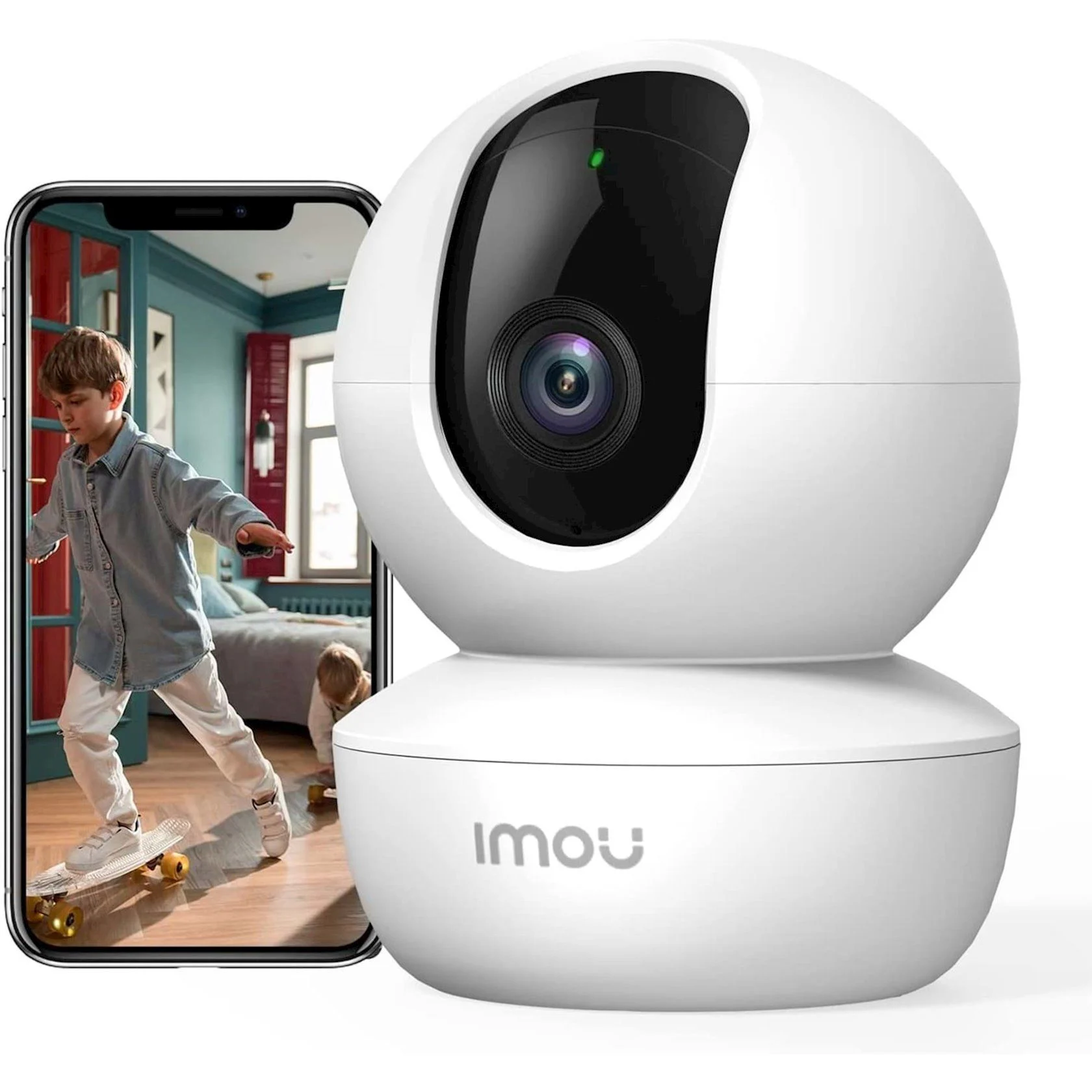 RANGER SE | CAMARA DOMO IP WIFI | 2MP | AUDIO 2 VIAS | LENTE 3.6MM | SMART TRACKING | MICROSD HASTA 256GB | DETECCION DE RUIDOS POR DECIBELES (EJ: LLANTO DE BEBE) | FUENTE DE ALIMENTACION 5V INCLUIDA | A23P | IMOU