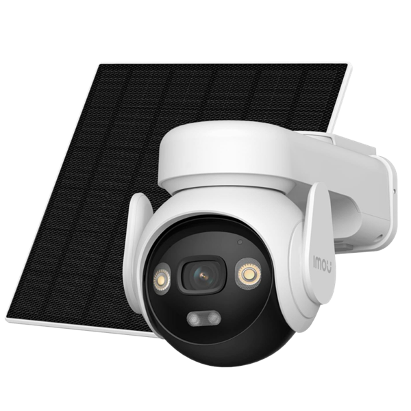 AOV PT | CAMARA DOMO WIFI & 4G | 5 MP | IR 25M | AUTORASTREO | AUDIO 2 VIAS | BATERIA 10.000 MAH + PANEL SOLAR 5W | SOPORTA MICROSD HASTA 512GB | B7ED-5M0TEA-AM/FSP14 | IMOU