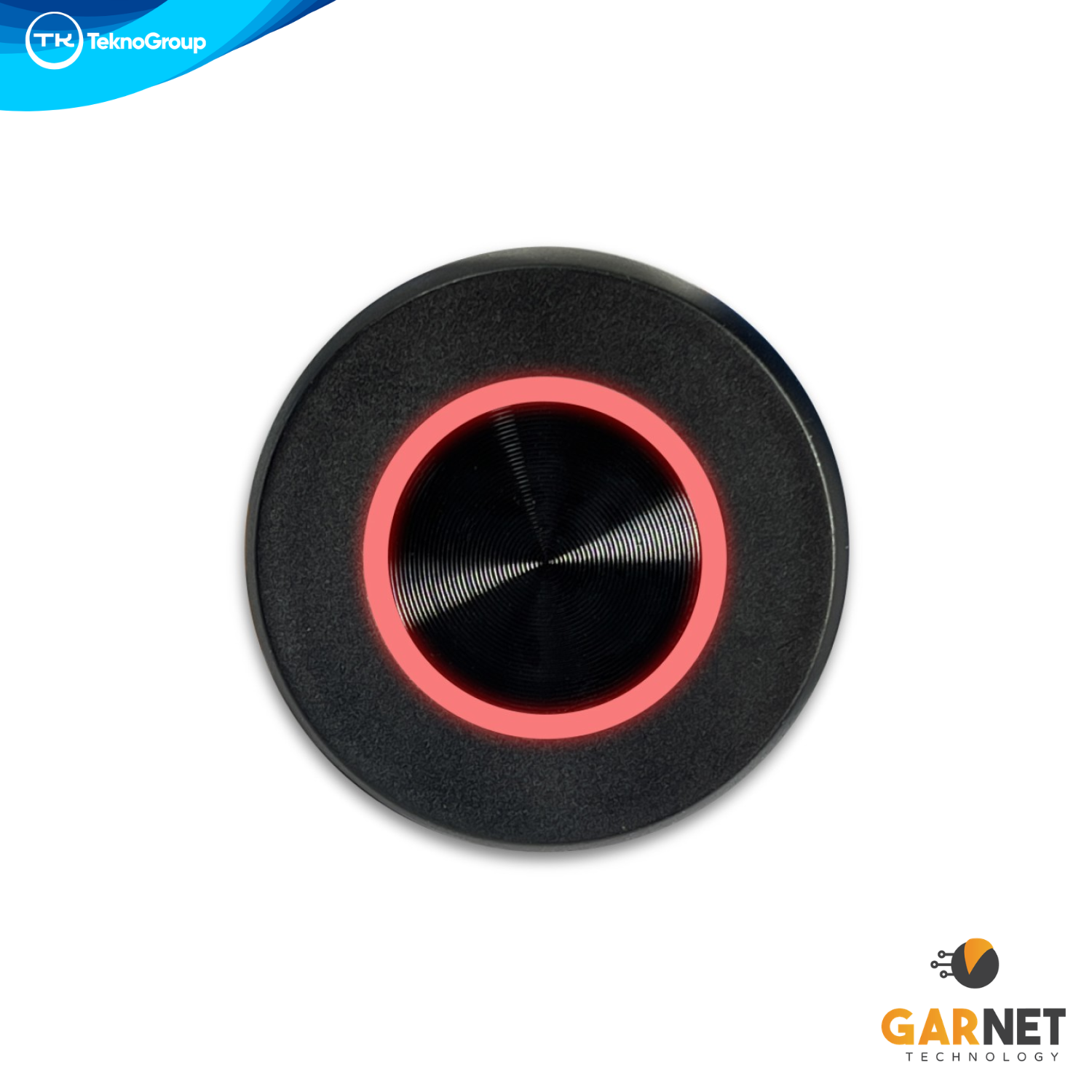 Botón de Vida Bluetooth Garnet - Pulsador de Emergencia Personal, Compatible SmartPanics y Garnet Control Pro, Pulsera, Colgante y Pila CR2032