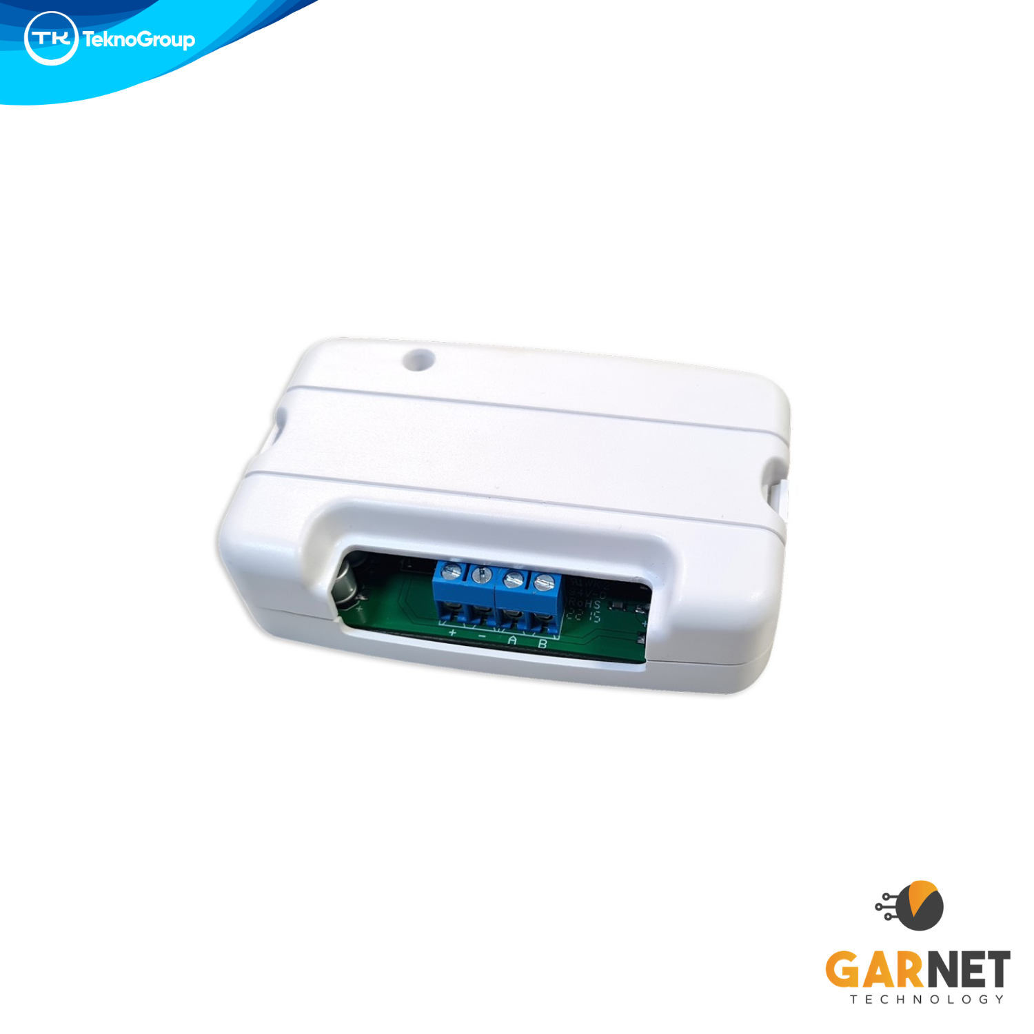 Módulo Expansor Inalámbrico de Zonas Garnet - Receptor RF para Sensores y Controles Remotos, Conexión por Bus a Centrales Garnet