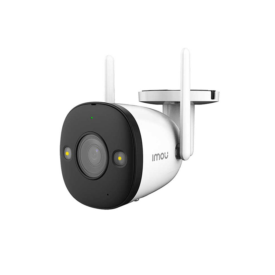 BULLET 2 | CAMARA BULLET IP WIFI | EXTERIOR | 2MP | FULL COLOR 24HS | H.265 | IR 30M + LUCES LED | MICROFONO + PARLANTE (SIRENA 110DB) | LENTE 2,8MM | IP67 | MODO AP | MICRO SD 256GB (TARJETA NO INCLUIDA) | FUENTE 12V INCLUIDA | F22FEP | IMOU