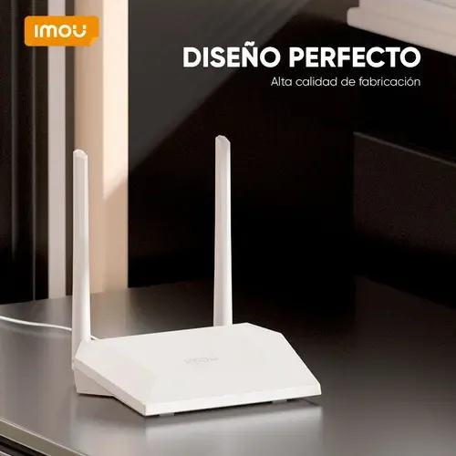 ROUTER | 1 PUERTO WAN & 3 PUERTOS LAN | 300MBPS | DOBLE ANTENA | HR300 | IMOU 2