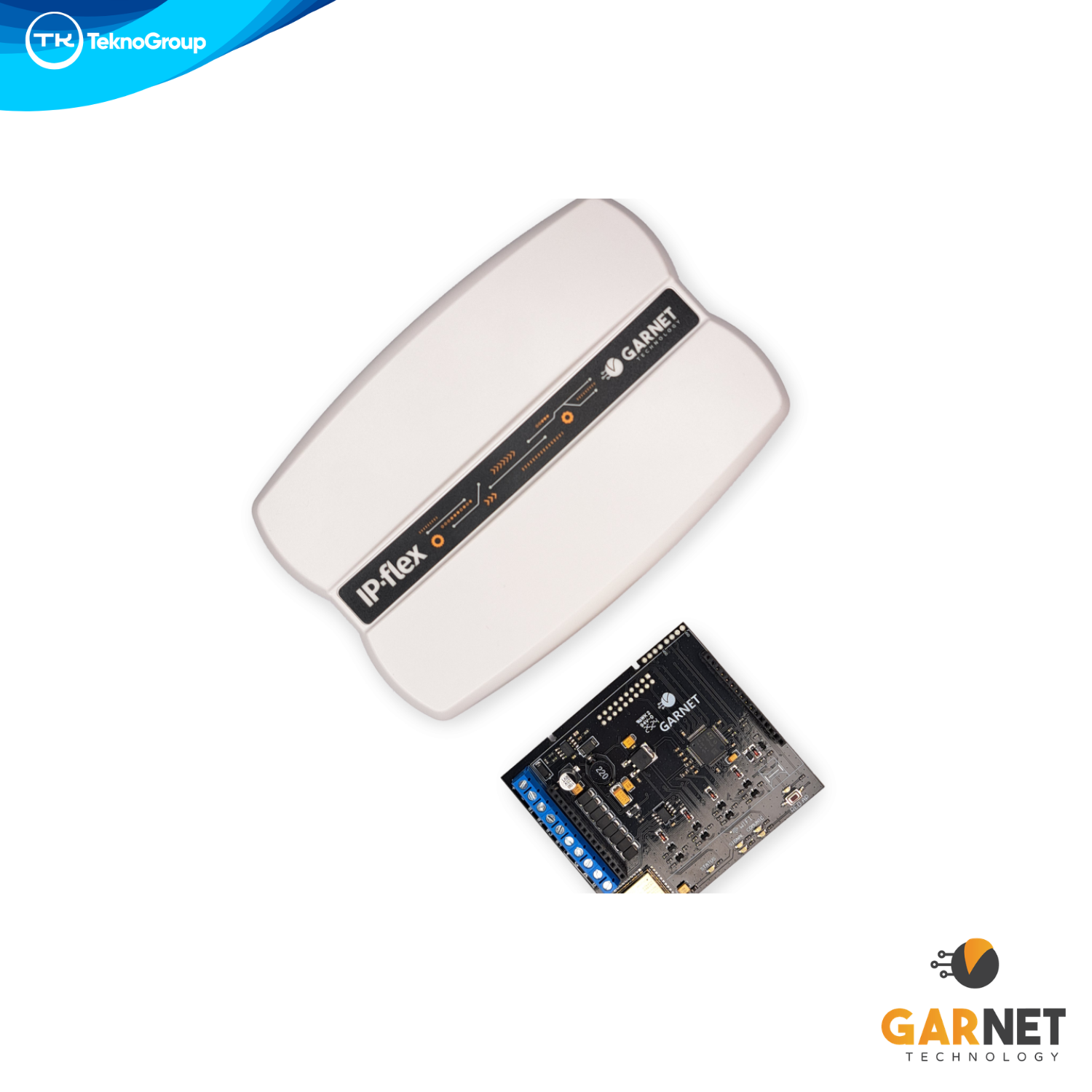Módulo Comunicador Modular Universal WiFi Garnet - Expansible 4G Celular, Bus Garnet y DSC PowerSeries, 4 E/S y Automonitoreo