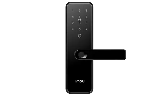 CERRADURA INTELIGENTE WIFI | 100 HUELLAS | 10 TARJETAS | 10 CLAVES | SMART LOCK | SOPORTA CLAVE TEMPORAL | BATERIA DE 1 AÑO DE AUTONOMIA | ACHO DE PUERTA 35-100MM | LEVA 4 PILAS AA (NO INCLUIDAS) | K1S-W | IMOU
