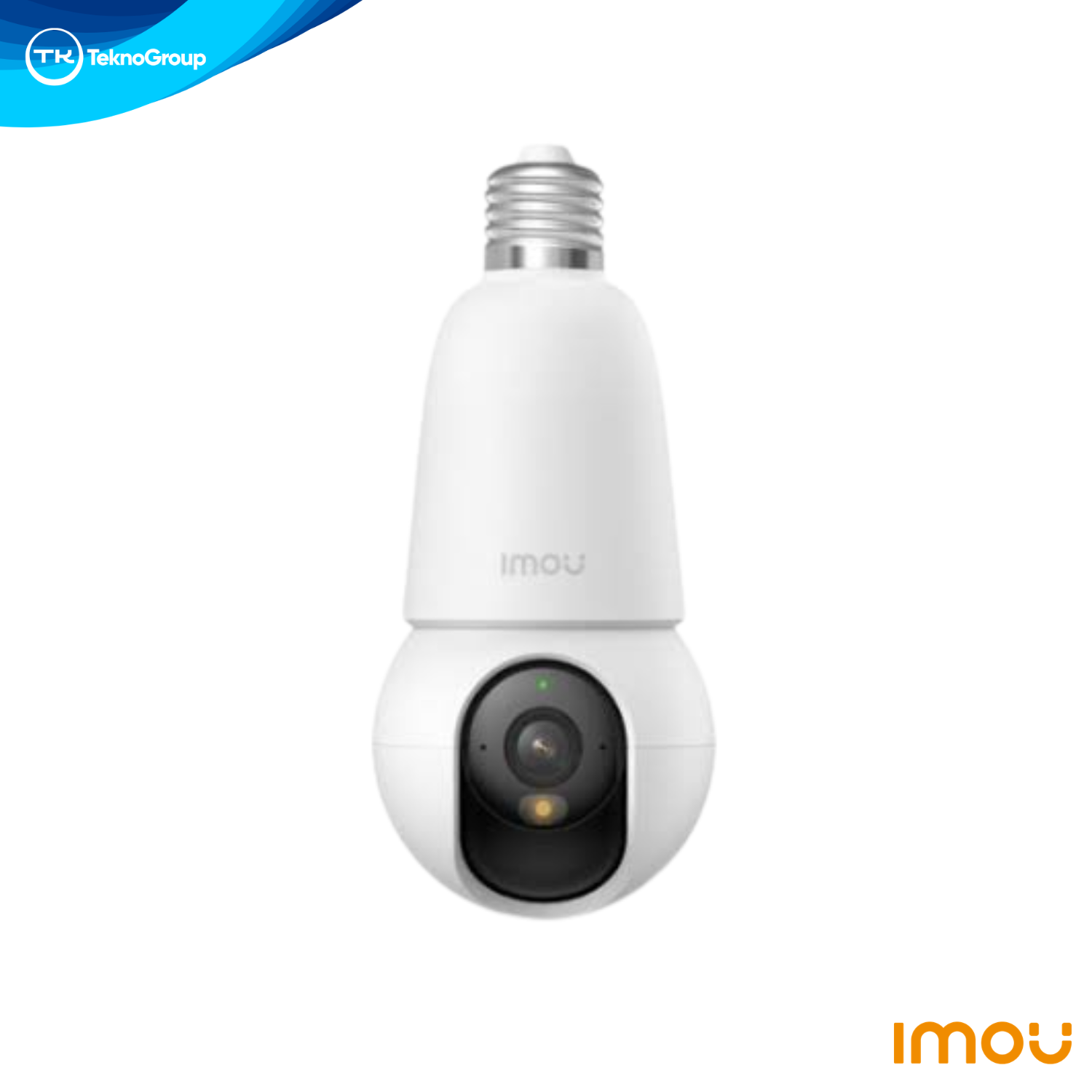 Cámara IP WiFi Rosca E27 Imou Bulb Cam 2C 3MP - WiFi 6, Movimiento 360°, Visión Nocturna Color, Sirena