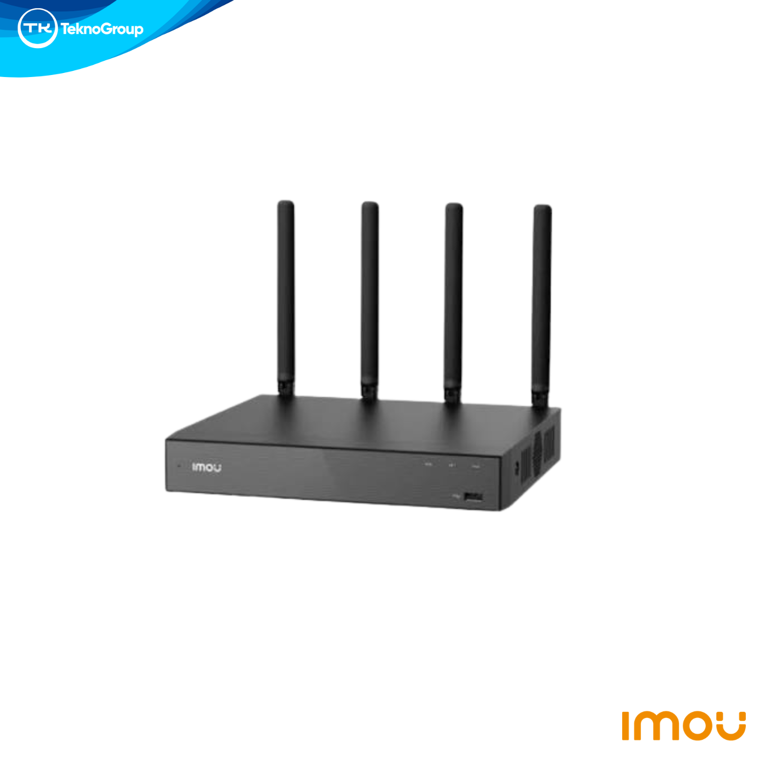 Grabador NVR IP WiFi 10 Canales Imou NVR-N110W-8A0E - Conexión Inalámbrica, Compresión H.265, HDMI/VGA, Soporte Audio