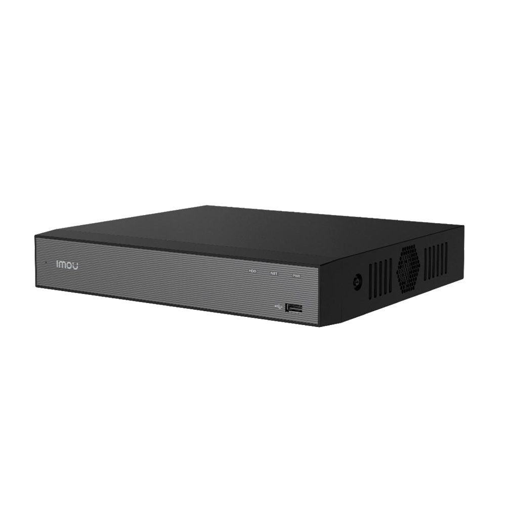 NVR IP | 18 CANALES | COMPRESION H.265 | SALIDA HDMI Y VGA | SOPORTE AUDIO | NVR-N118-8A0E | IMOU