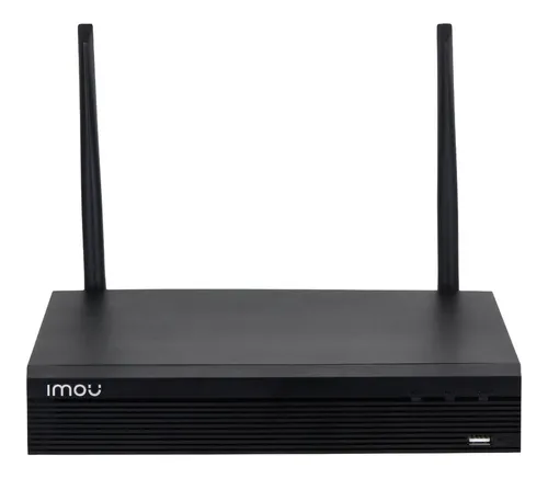 NVR WIFI | 8 CANALES | ANTENA DUAL | COMPRESION H.265+/H.264+| P2P | SOPORTA CAMARAS HASTA 2MP IMOU & ONVIF | 20/40MBPS | NVR1108HS-W-S2 | IMOU