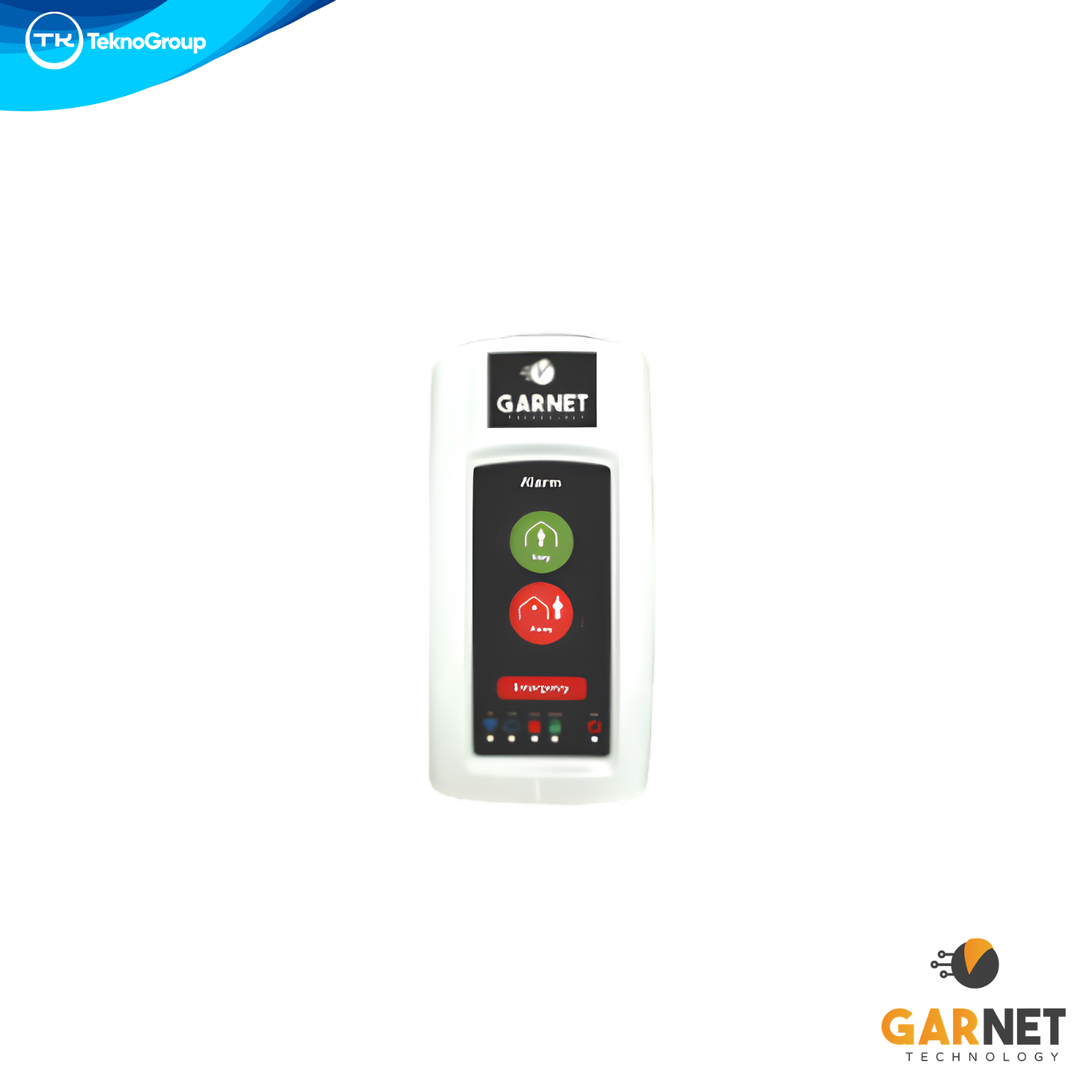 Panel Hub Alarma Inalámbrica Garnet 6 Zonas - Conexión WiFi, Automonitoreo y Monitoreo, 1 Partición Configurable y Fuente de Alimentación