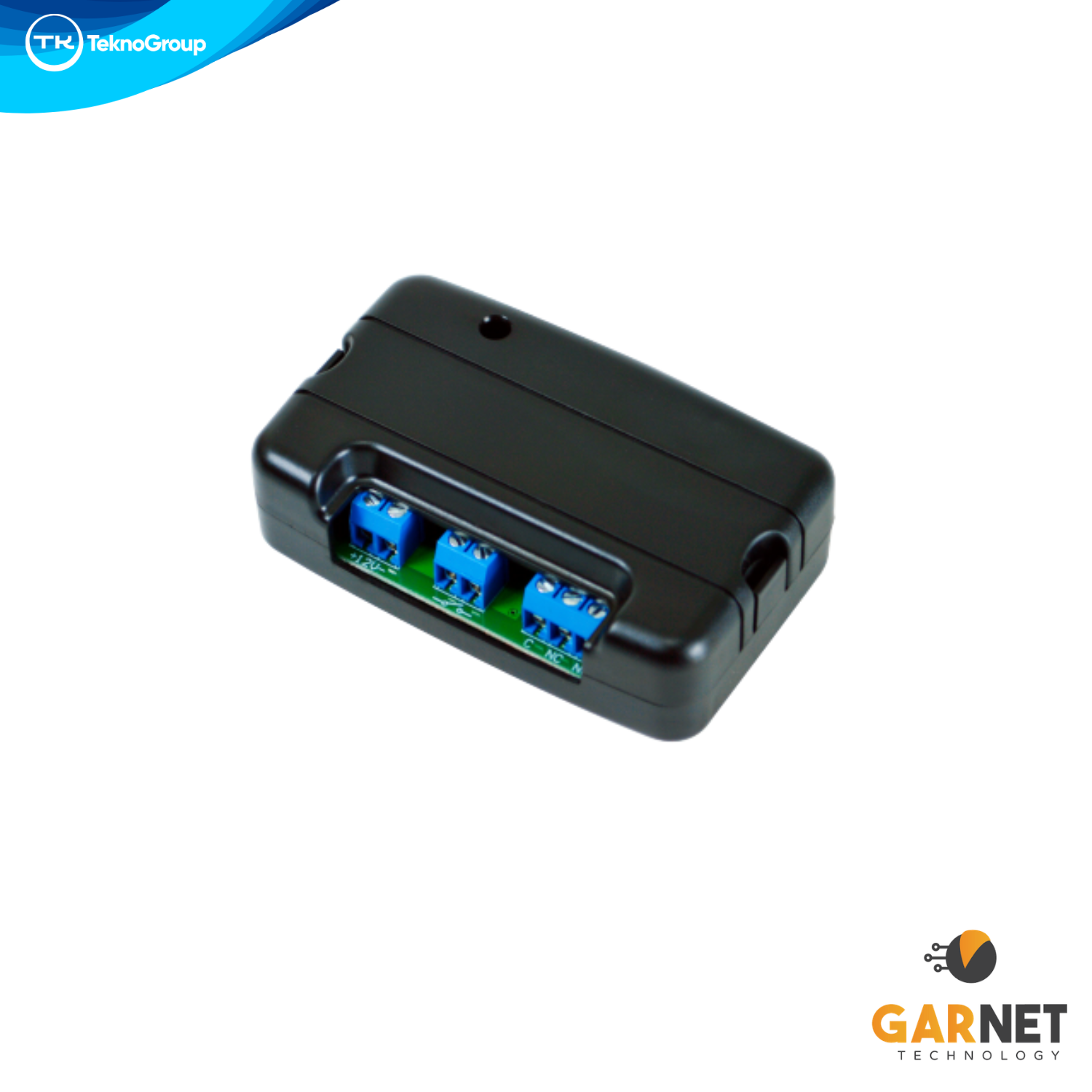 Módulo de Salida PGM Inalámbrica Garnet - Relé Programable Bidireccional para Automatización, Luces, Motores y Sirenas desde Panel y App