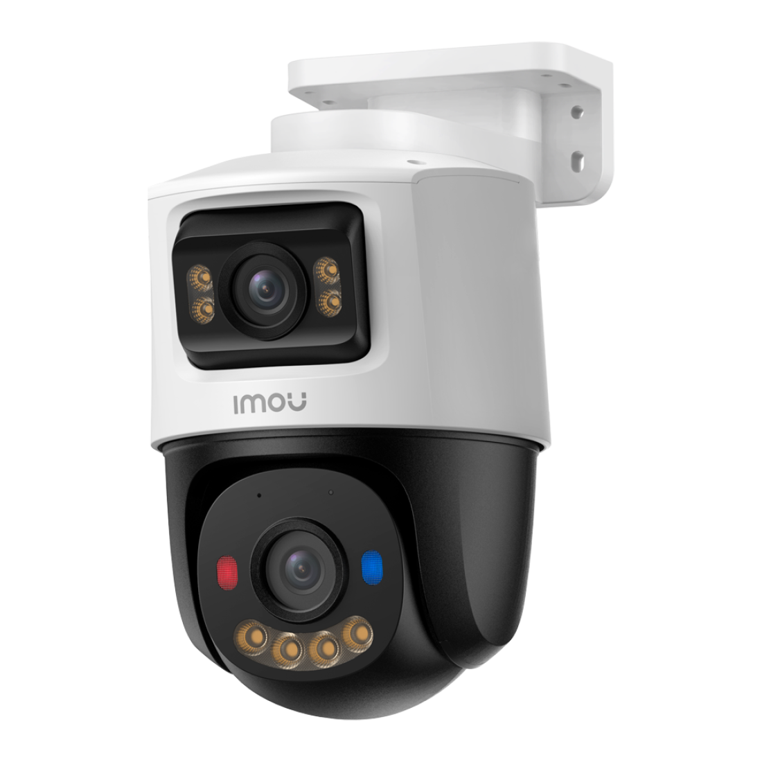 PS70F | CAMARA DOMO IP POE | 8MP | 3MP + 5MP | 2.8MM | FULL COLOR | MICROSD HASTA 512GB | RJ45 | IR 30M | SIRENA | PS70FP-8M0 | IMOU