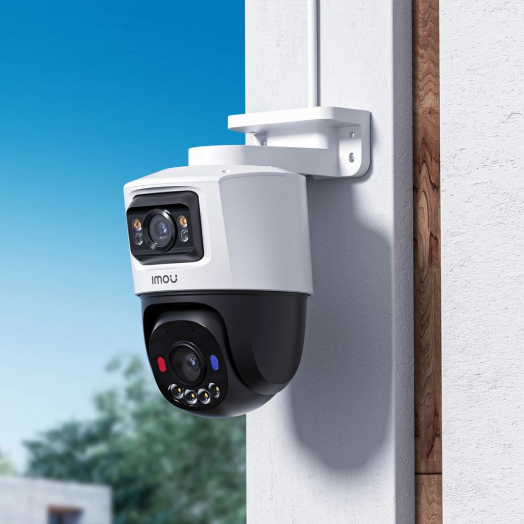 PS70F | CAMARA DOMO IP POE | 8MP | 3MP + 5MP | 2.8MM | FULL COLOR | MICROSD HASTA 512GB | RJ45 | IR 30M | SIRENA | PS70FP-8M0 | IMOU 2