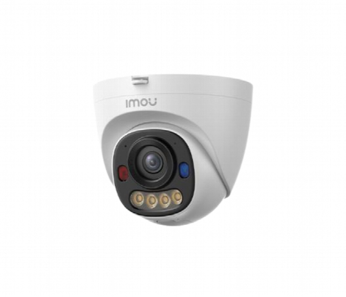 PS8D | CAMARA DOMO IP POE | 5MP | EXTERIOR | 2.8MM | FULL COLOR | MICROFONO INCORPORADO | MICROSD HASTA 512GB | RJ45 | IR 30M | SIRENA | PS8D-5V0 | IMOU