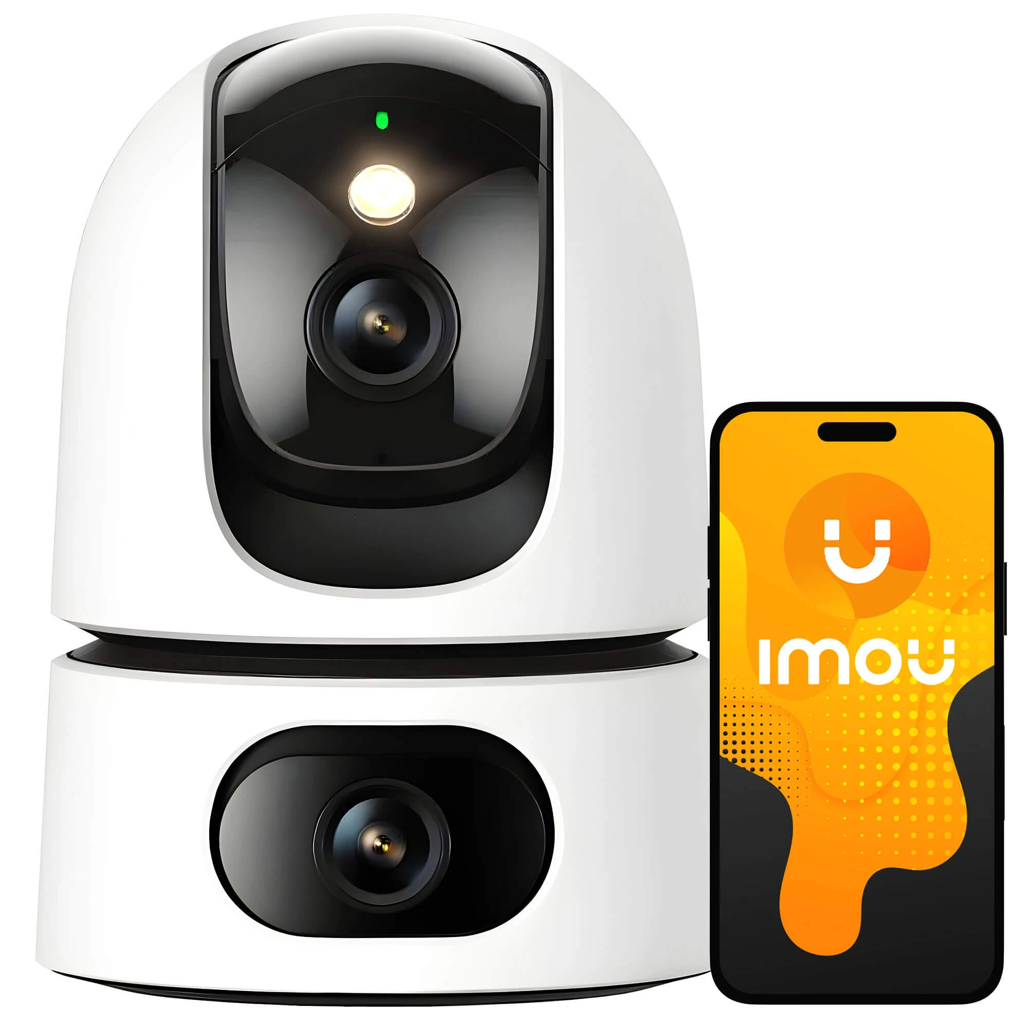 RANGER DUAL | CAMARA DOMO DUAL IP WIFI | 10MP | LENTE 3.6MM | IR 15M | FULL COLOR | AUDIO 2 VIAS | DETECCION DE RUIDOS POR DECIBELES (EJ: LLANTO DE BEBE) | SMART TRACKING | MICROSD HASTA 256GB | S2XP-10M0WED | IMOU 3