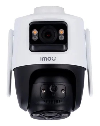 CRUISER DUAL | CAMARA DOMO IP WIFI | 10MP | IR 30M | AUDIO 2 VIAS + SIRENA 110DB | LENTE 3.6MM | SMART TRACKING | FULL COLOR | MICROSD HASTA 256GB | PTZ 5MPX + LENTE FIJO 5MPX | S7XP-10M0WED | IMOU