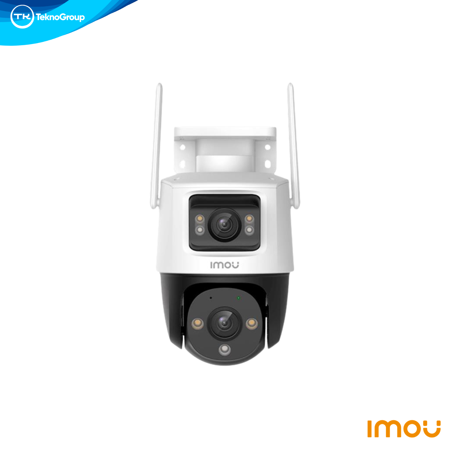 Cámara IP WiFi Exterior Imou Cruiser Dual 10MP (2 Lentes 5MP+5MP) - Zoom/PTZ, Full Color, Sirena 110dB, Audio 2 Vías