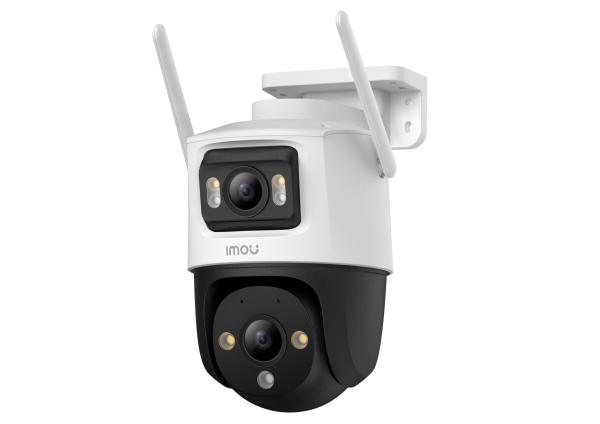 CRUISER DUAL | CAMARA DOMO IP WIFI | 6MP | FULL COLOR | AUDIO 2 VIAS + SIRENA 110DB | LENTE 3.6MM | SMART TRACKING | MICROSD HASTA 512GB | CAMARA DUAL DE 3MP C/U | S7XP-6M0WED | IMOU