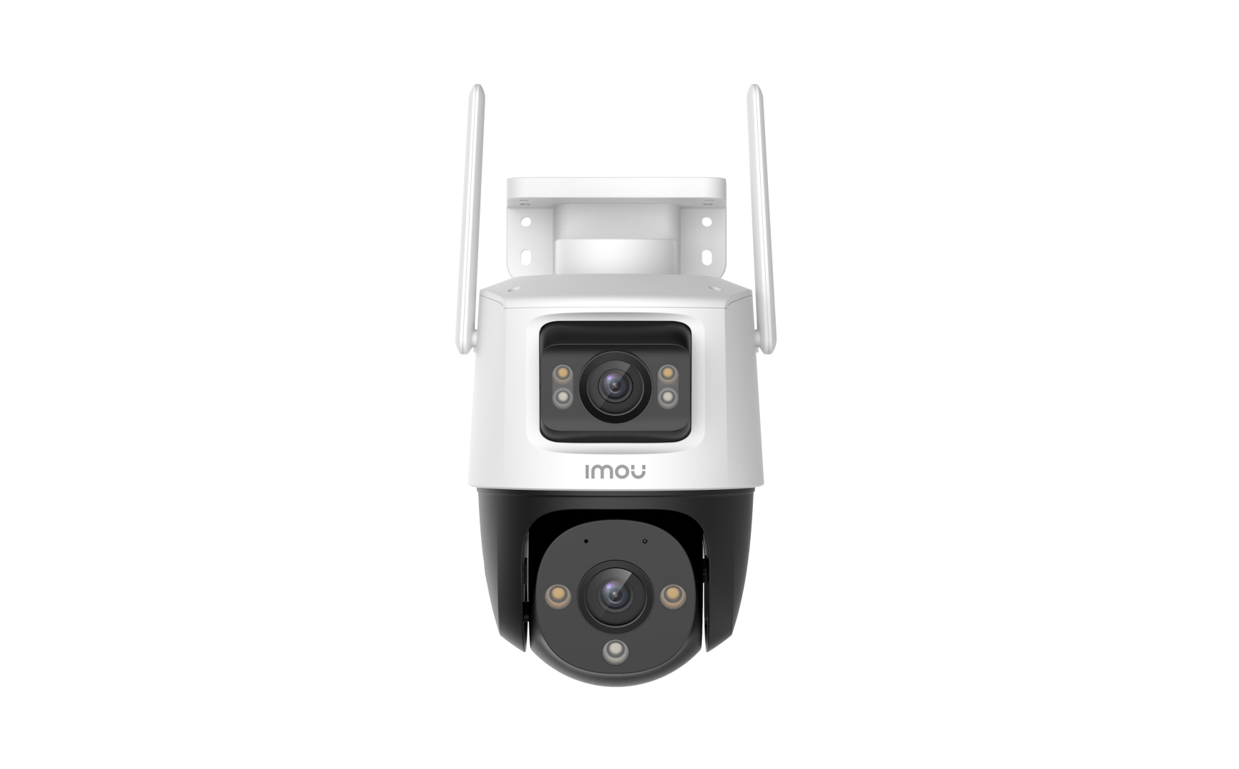 CRUISER DUAL | CAMARA DOMO IP WIFI | 8MP | FULL COLOR | AUDIO 2 VIAS + SIRENA 110DB | LENTE 3.6MM | SMART TRACKING | MICROSD HASTA 256GB | CAMARA DUAL DE 3MP Y 5MP | S7XP-8M0WED | IMOU