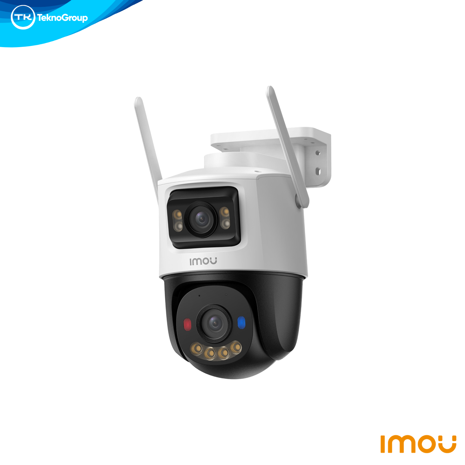 Cámara IP WiFi Exterior Imou Cruiser Dual 8MP (2 Lentes 3MP+5MP) - PTZ, Full Color, Sirena 110dB, Audio 2 Vías