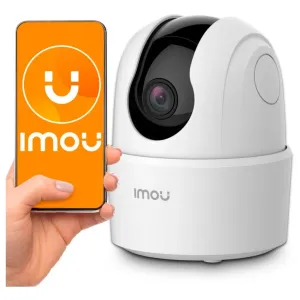 RANGER 2C | CAMARA DOMO IP WIFI | INTERIOR | 2MP | DETECCION HUMANA | SIRENA 110DB (ALARMA HUMANO) | AUTOTRACKING | H.265 | IR 10M | AUDIO 2 VIAS | LENTE 93º | MICRO SD 256GB (TARJETA NO INCLUIDA) | FUENTE 5V INCLUIDA | TA22CP-G | IMOU 2