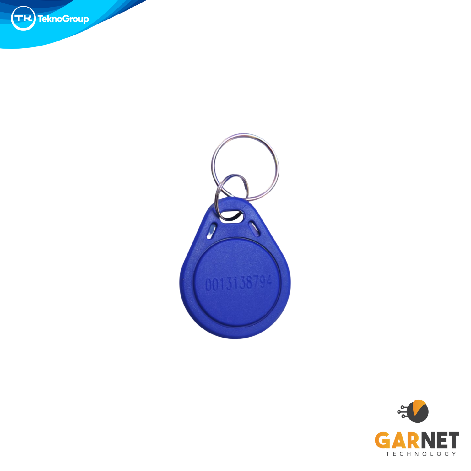 Tag de Proximidad Programable RFID Garnet para Llavero - Armado y Desarmado Rápido por Contacto, Formato Compacto y Resistente al Agua