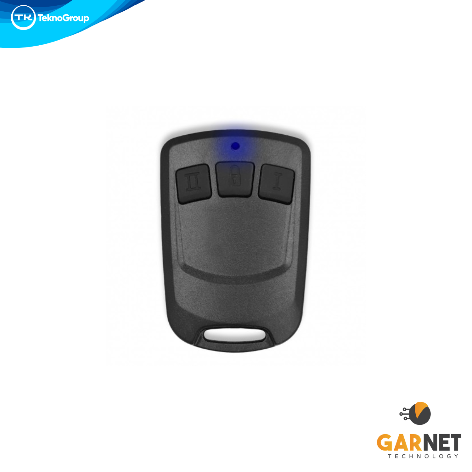 Control Remoto Inalámbrico Garnet - Transmisor RF de Comando, Compatible con Teclados RF G-LCD732RF, 434 MHz y Pila CR2025 Incluida