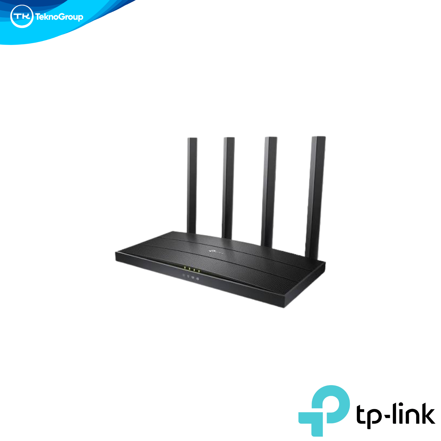 Router WiFi 6 Doble Banda TP-Link Archer AX12 - AX1500, Puertos Gigabit, 4 Antenas BEAMFORMING, OFDMA, WPA3, App Tether