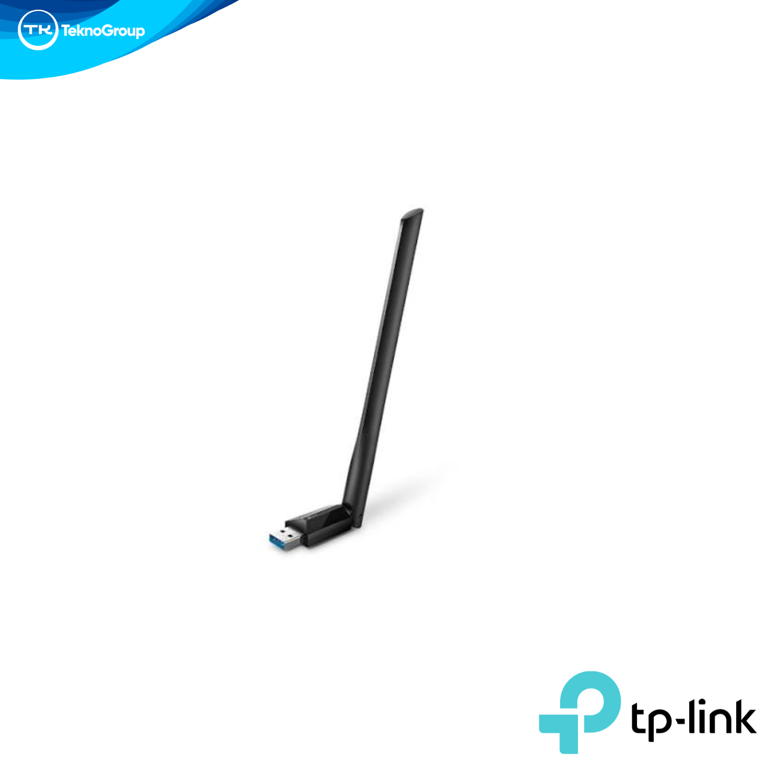 Adaptador Wi-Fi USB TP-Link Archer T3U Plus AC1300 Doble Banda - USB 3.0, Antena Alta Ganancia 5dBi, MU-MIMO y Win/Mac