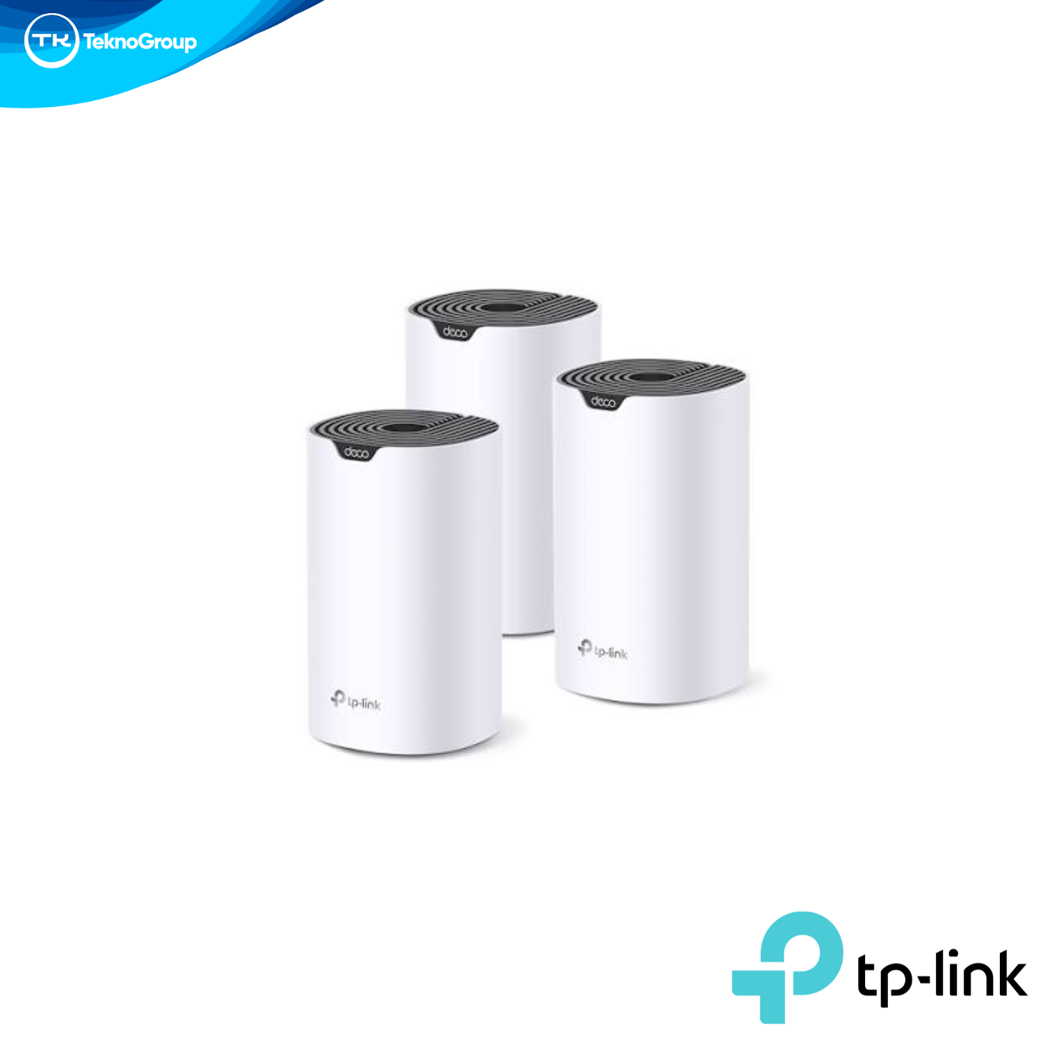 Sistema Mesh TP-Link Deco S7 3-Pack Wi-Fi AC1900 - Cobertura 560m2, 3 Puertos Gigabit por Nodo, MU-MIMO 3x3 y App Deco