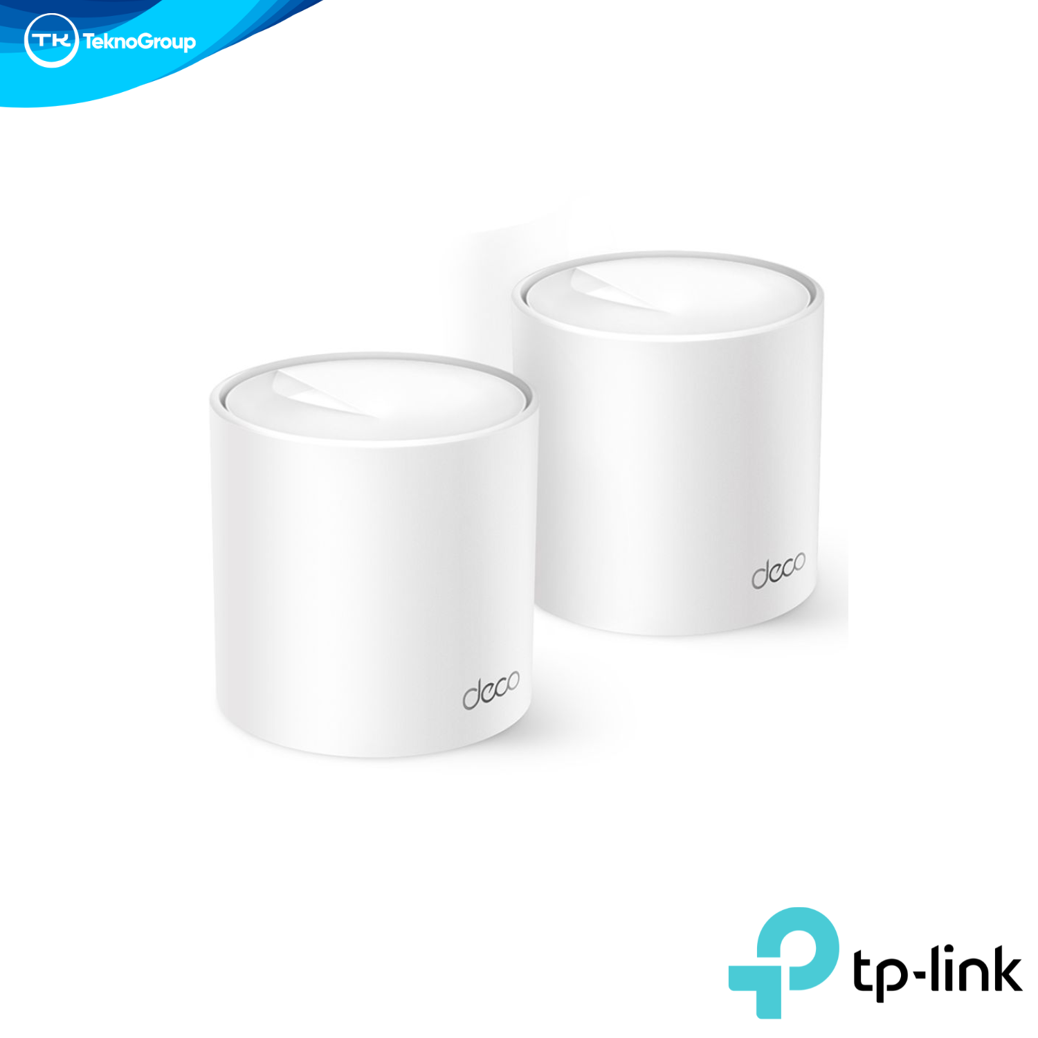 Sistema Mesh TP-Link Deco X10 2-Pack Wi-Fi 6 AX1500 - Cobertura 400m2, Puertos Gigabit, Roaming y App Deco