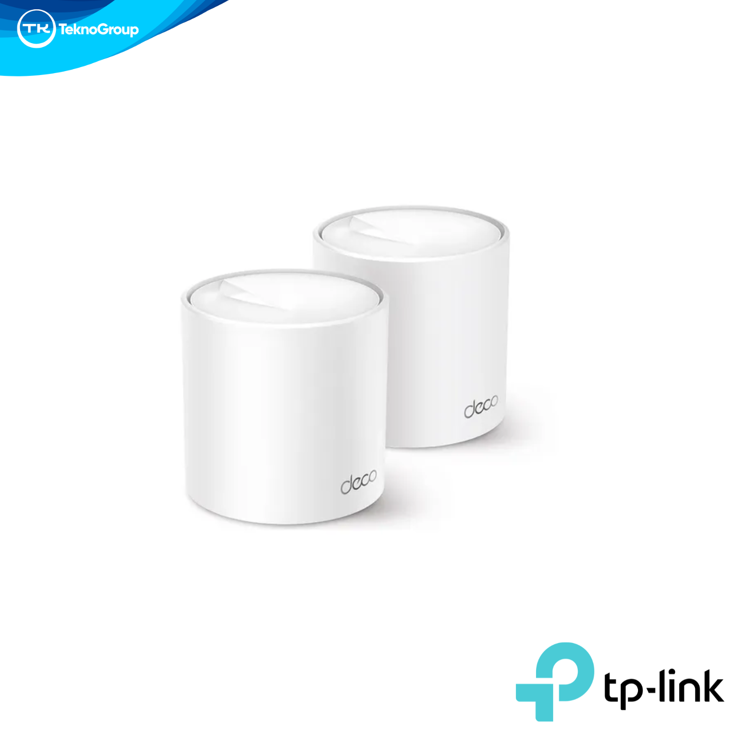 Sistema Mesh TP-Link Deco X50 2-Pack Wi-Fi 6 AX3000 - Cobertura 400m2, 3 Puertos Gigabit por Nodo, HomeShield y WPA3