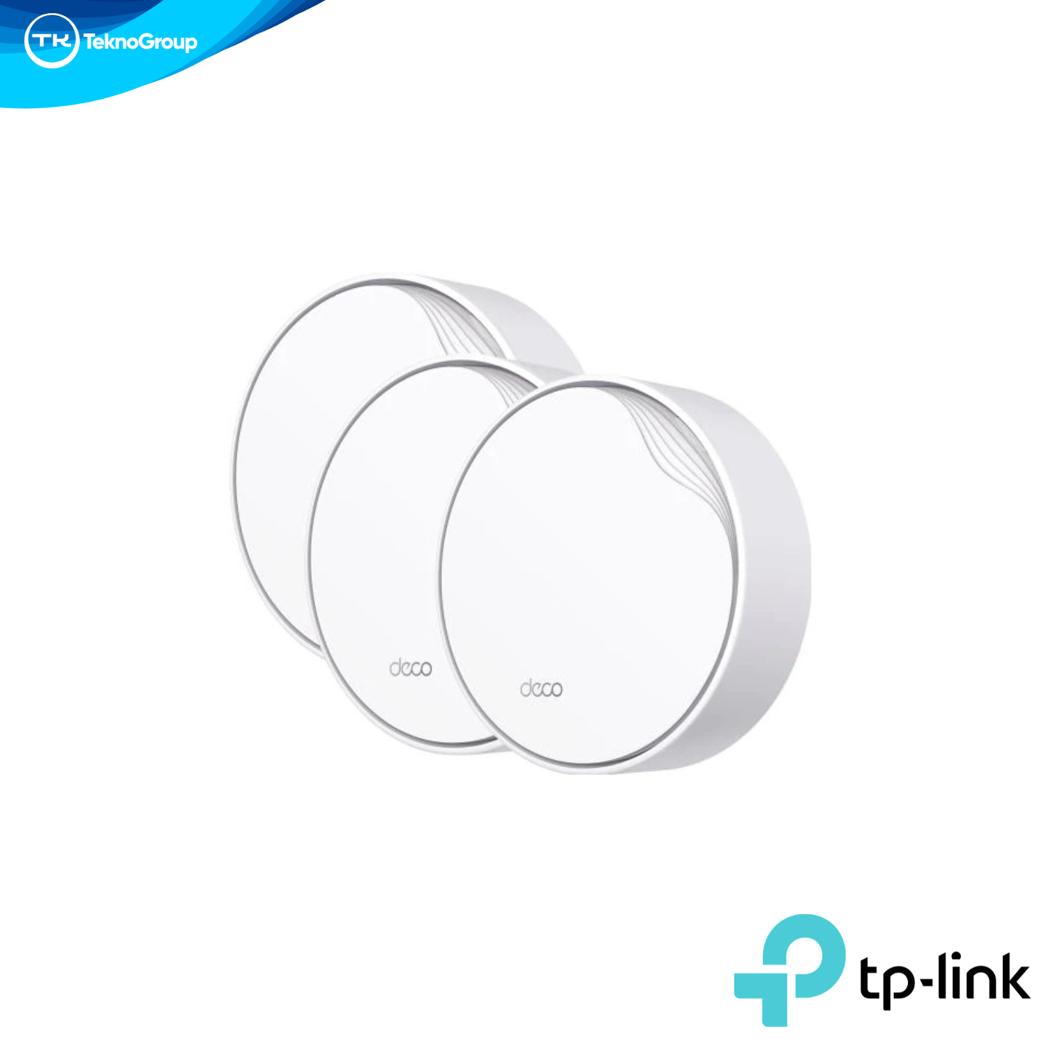 Sistema Mesh TP-Link Deco X50-PoE 3-Pack Wi-Fi 6 AX3000 - PoE/DC, Puertos 2.5G, Montaje Techo/Pared y HomeShield