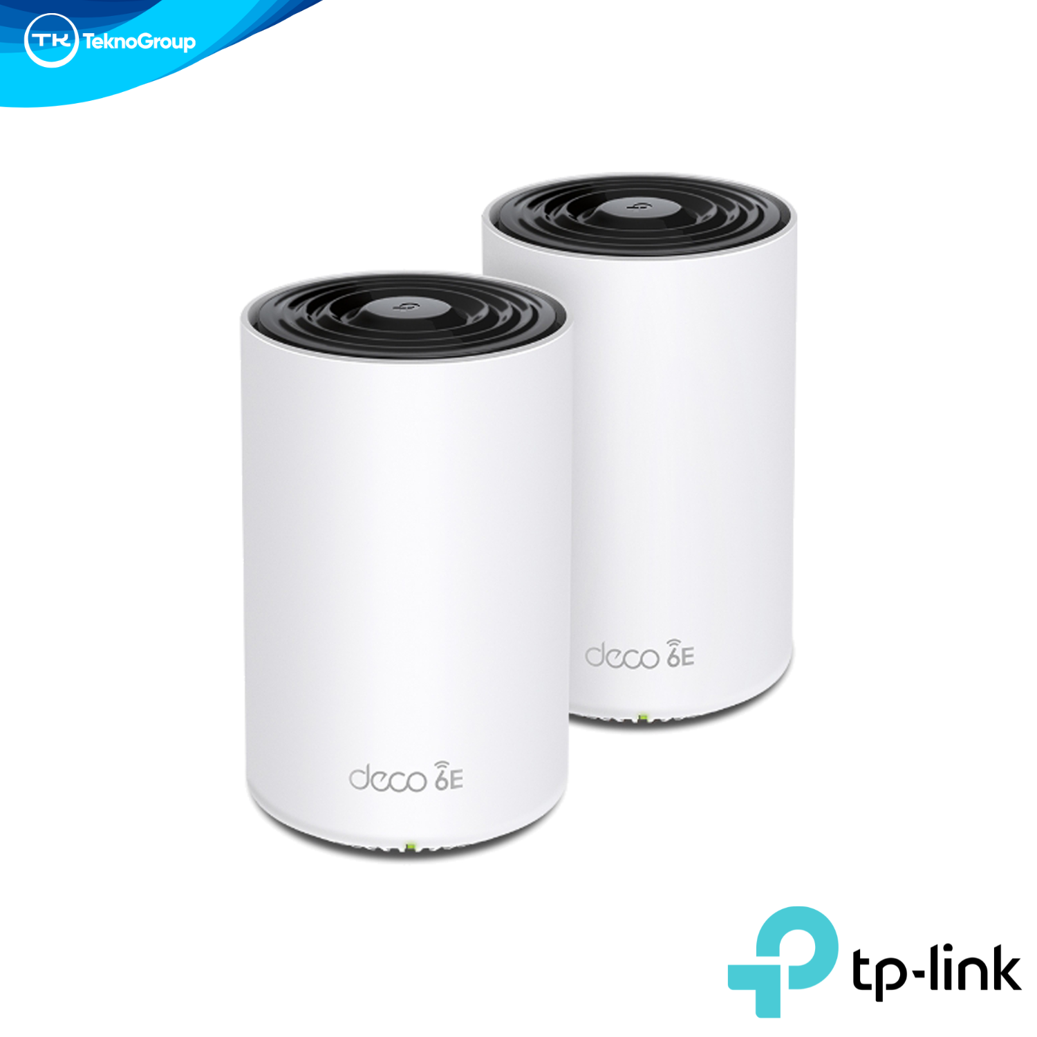 Sistema Mesh TP-Link Deco XE75 2-Pack Wi-Fi 6E Tribanda AXE5400 - Cobertura 520m2, Banda 6GHz, 3 Puertos Gigabit y WPA3