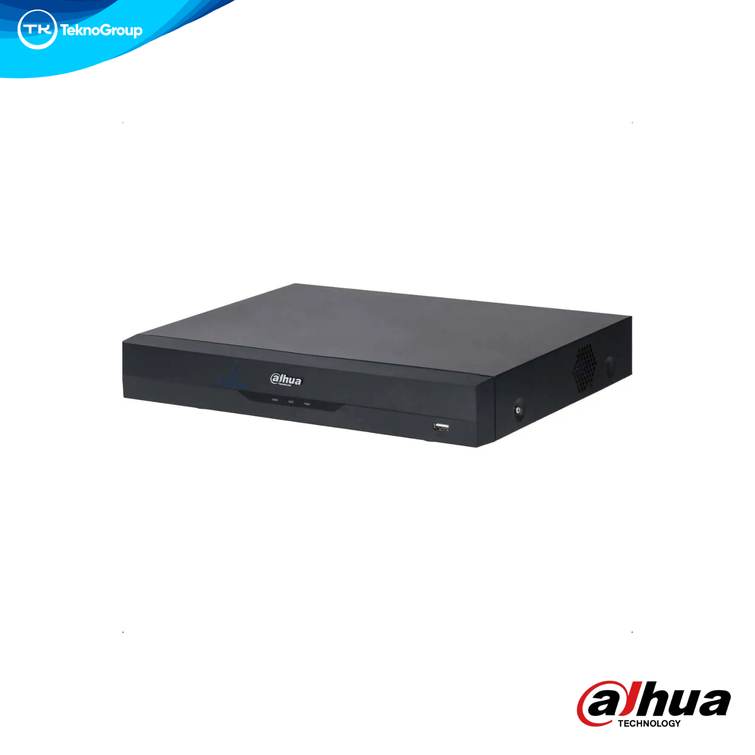 DVR Dahua XVR 4 Canales 4K WizSense DH-XVR5104H-4KL-I3 - Facial, SMD Plus, Perímetro, Smart H.265+, HDMI 4K y 1 SATA 16TB