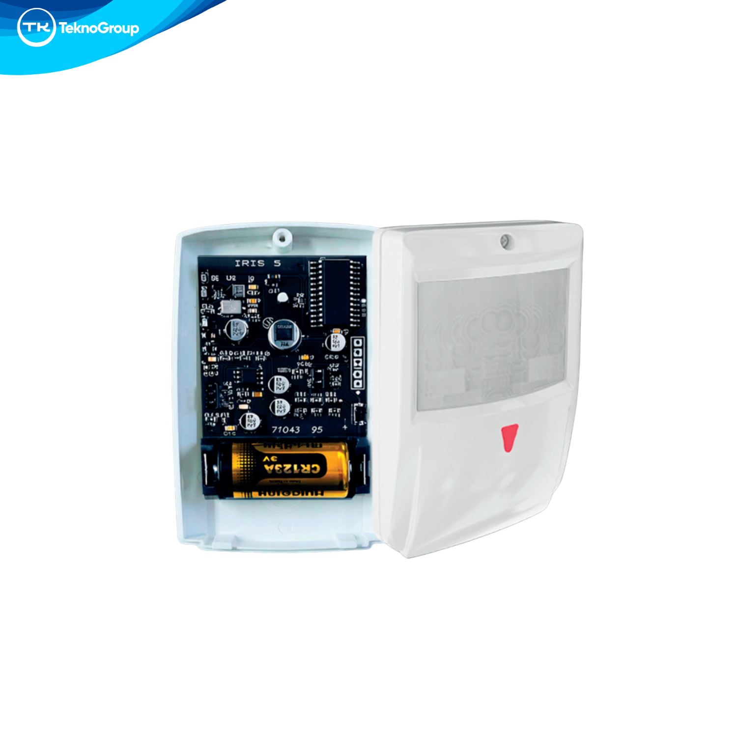 Detector de Movimiento PIR Exterior Inalámbrico Marshall - Anti Mascotas 25kg, Alcance 12m, Filtro Anti Falsas Alarmas, Incluye Receptor
