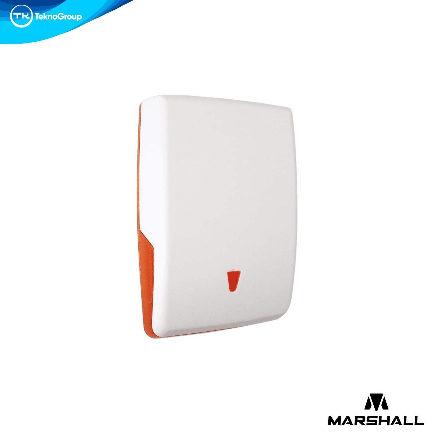Sirena Exterior Inalámbrica de Alarma - Potencia 120dB, Flash LED Antirrobo, Gabinete Intemperie, Batería 9V