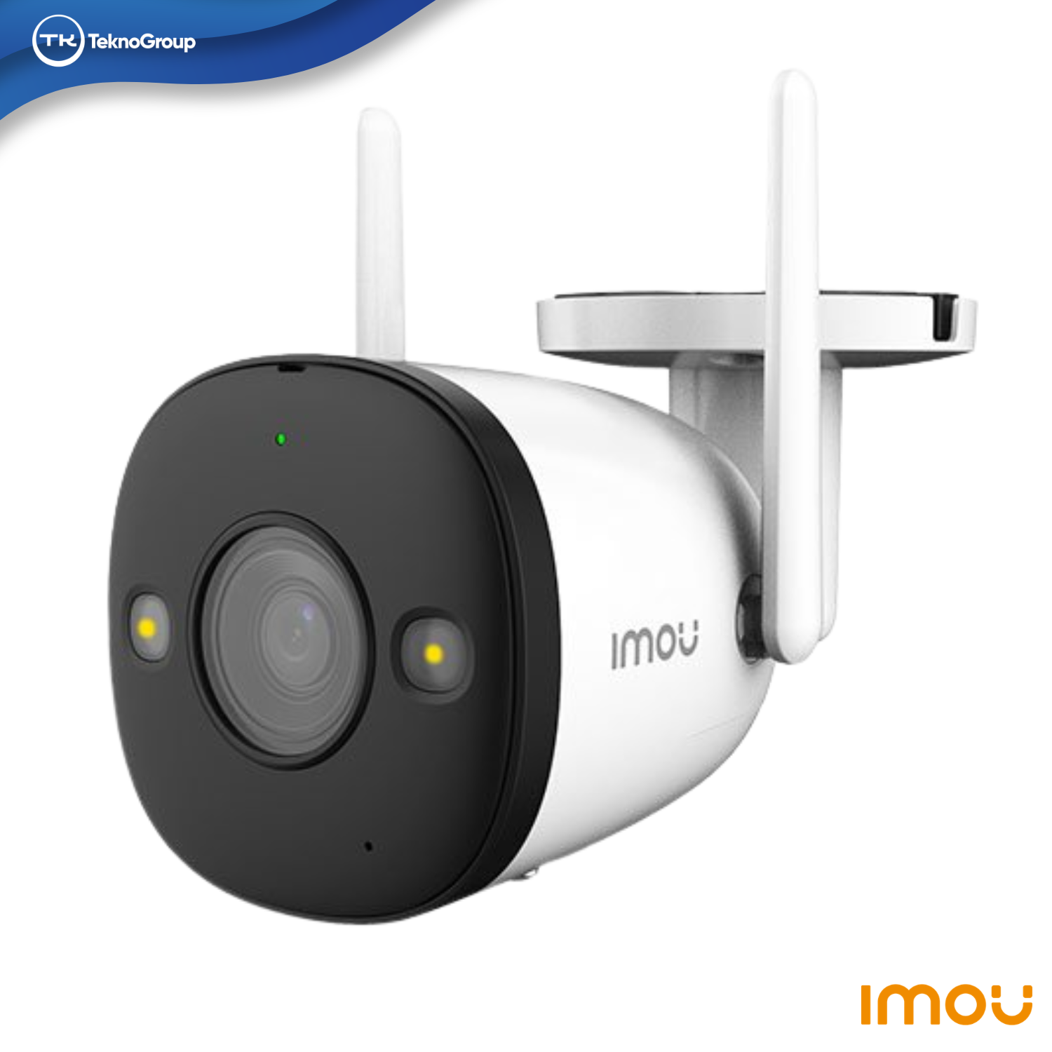 Cámara IP WiFi Exterior Imou Bullet 2 4MP 3.6mm - Visión Nocturna Color, Sirena, Audio 2 Vías, MicroSD hasta 256GB