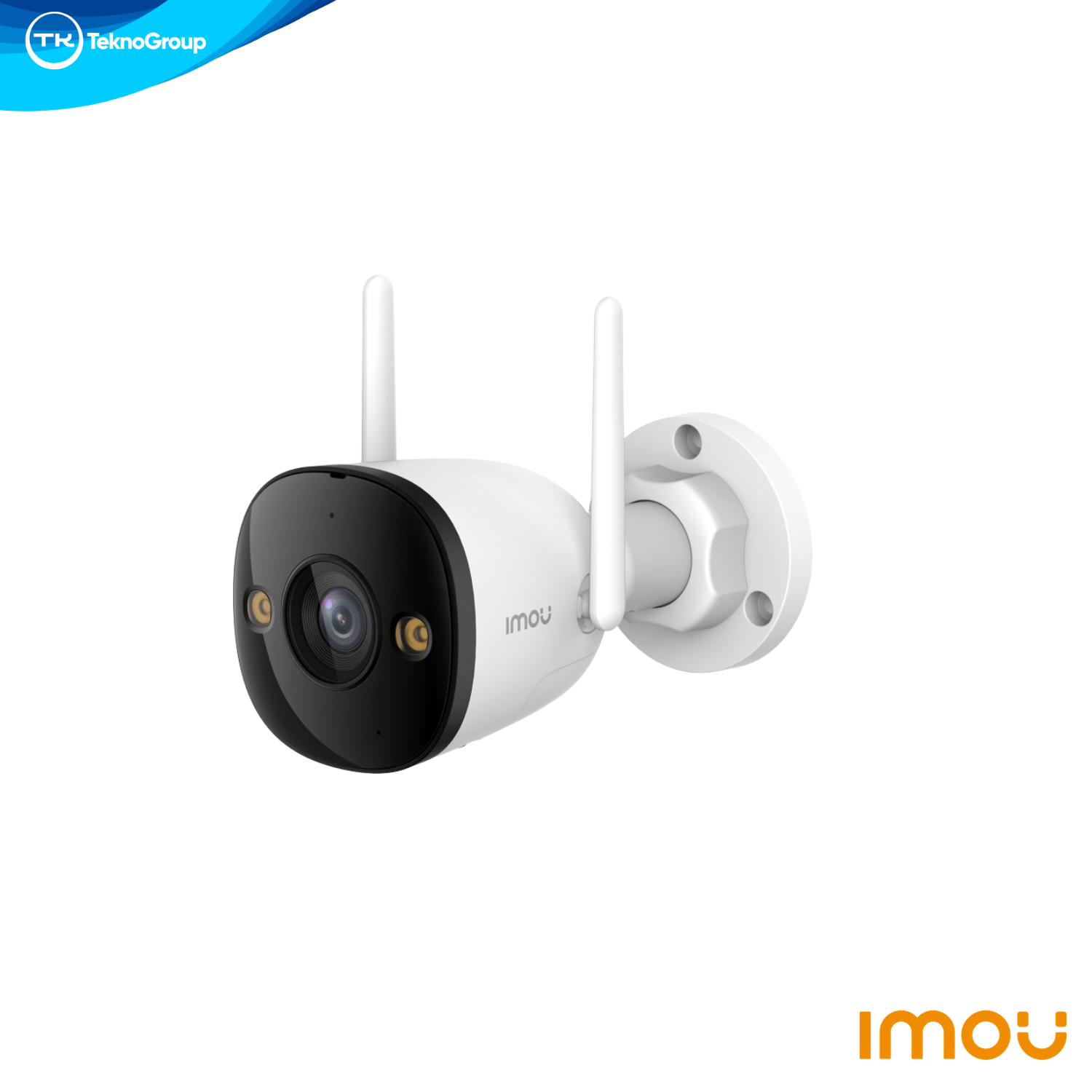 Cámara IP WiFi 6 Exterior Imou Bullet 3 3MP - Full Color, Detección IA, Audio 2 Vías, IP67, MicroSD 512GB