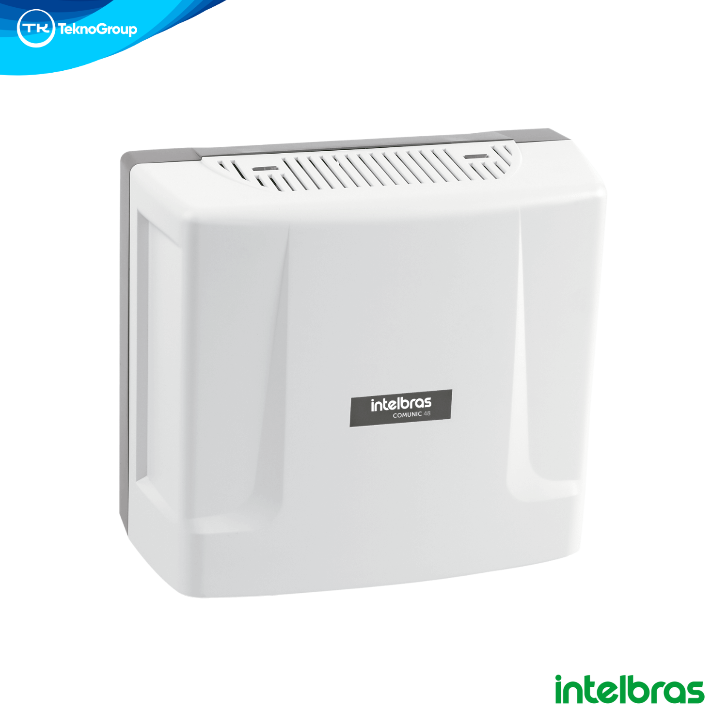 Central de Portería Modular Intelbras hasta 48 Extensiones para Condominios - Intercomunicación Directa, Apertura de Puertas y Chasis Expandible