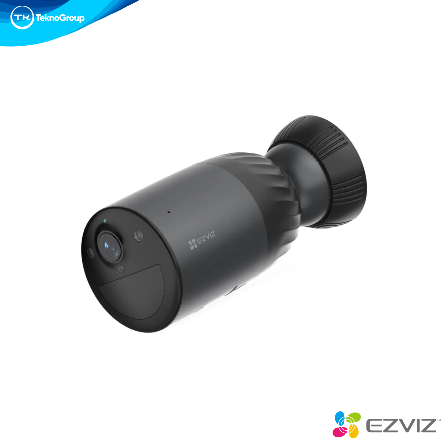 Cámara Exterior a Batería Wi-Fi 4K 8MP EZVIZ - 10400mAh, Siempre Activa, Panel Solar USB-C, IA Autos/Personas, Color e IP66