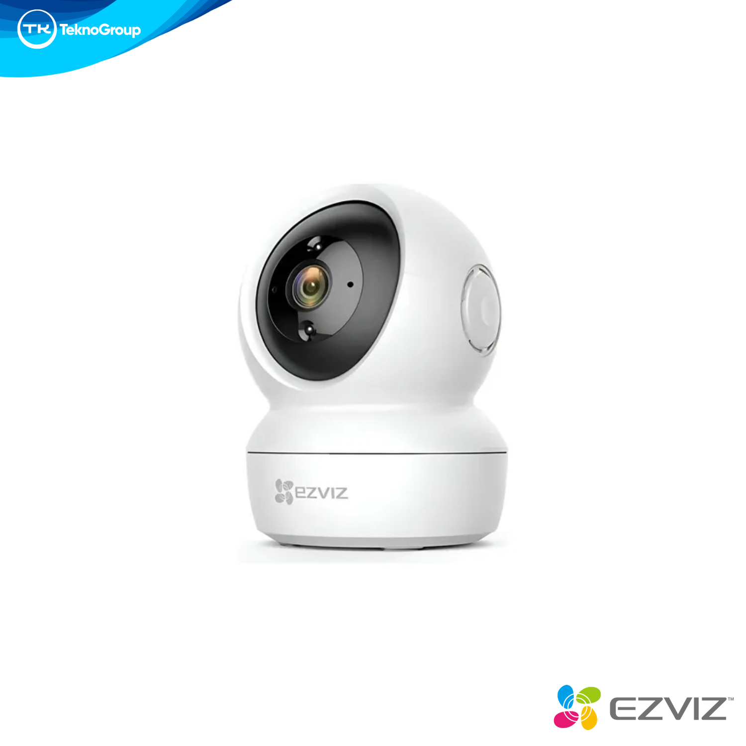 Cámara Domo Interior Wi-Fi 1080p EZVIZ - Giro 360°, Visión Nocturna IR 10m, Seguimiento Inteligente, Audio 2 Vías y Privacidad
