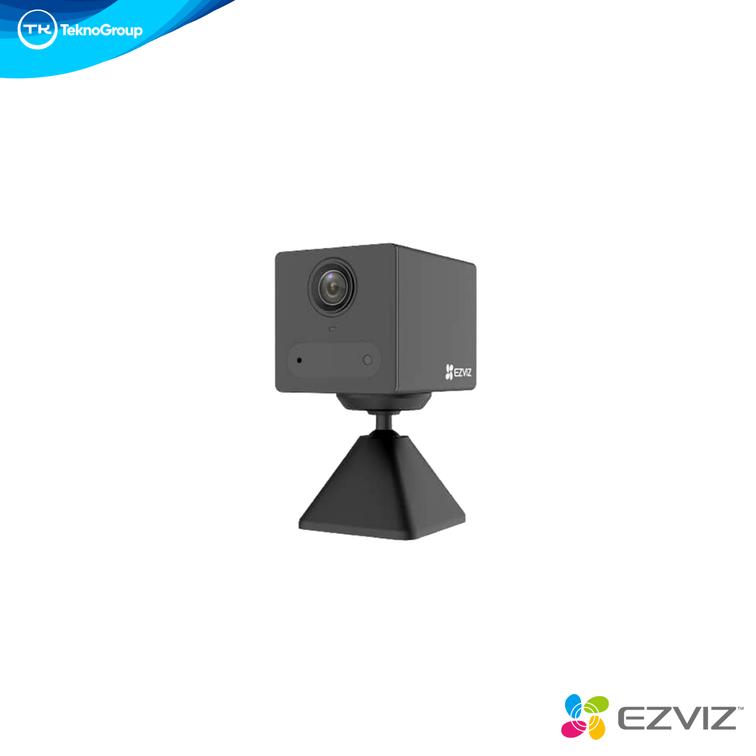 Cámara a Batería Wi-Fi 1080p EZVIZ Negra Type-C - Batería 2000mAh, Base Magnética, IA Humana, IR 5m, Audio 2 Vías y Alexa/Google