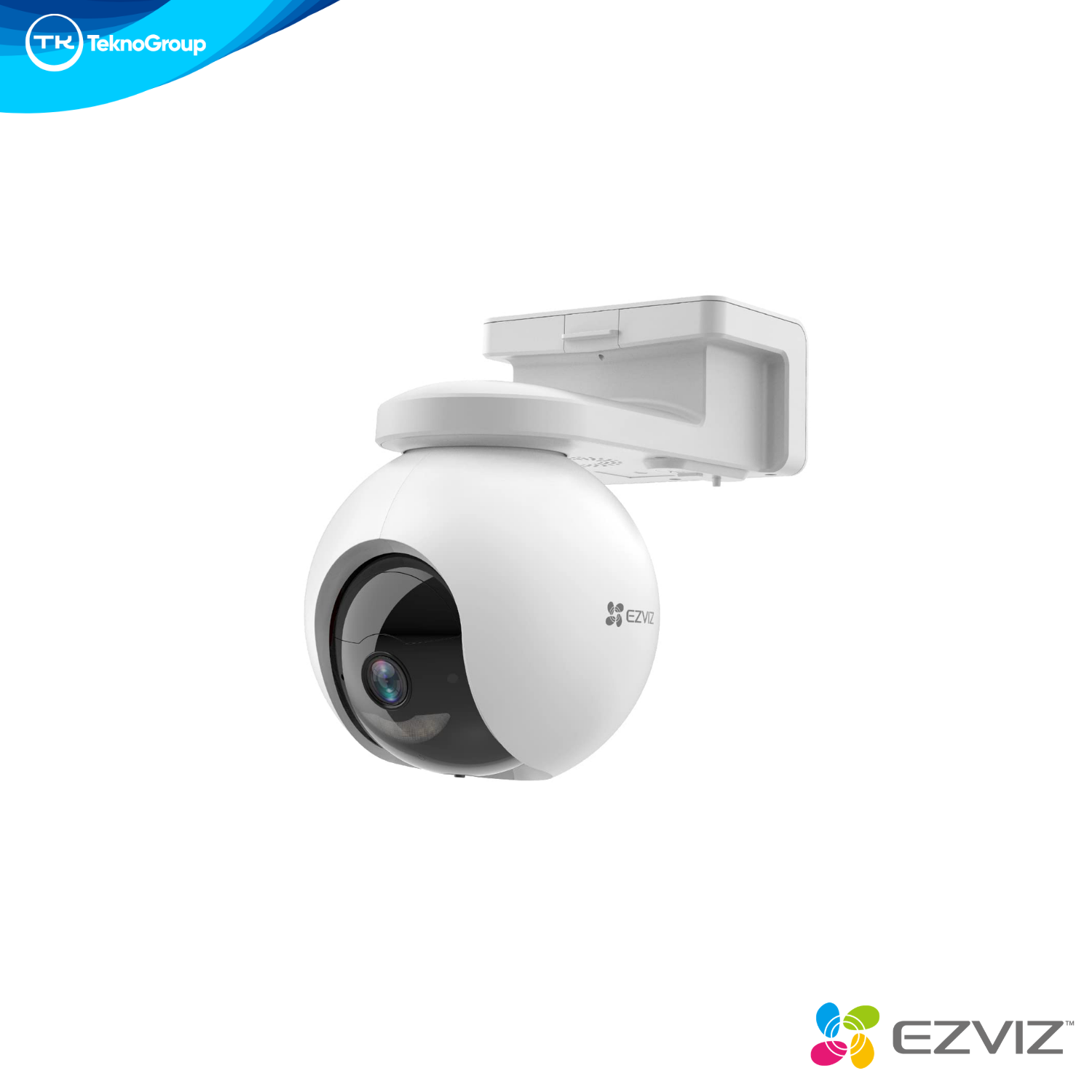 Cámara Exterior a Batería Wi-Fi 2K EZVIZ - Giro 360°, Batería 10400mAh (210 Días), Auto-Tracking IA, Color, Sirena e Intemperie