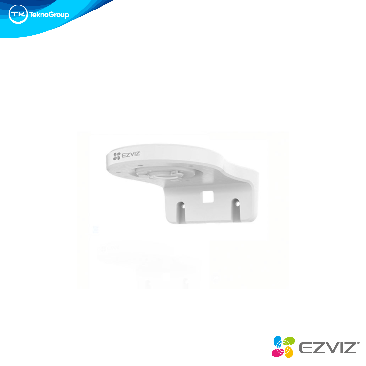 Soporte de Pared EZVIZ para Cámaras C6N, C6CN, C6TC, C4W, TY1, TY2 - Soporte en L con Pasacables y Fijación
