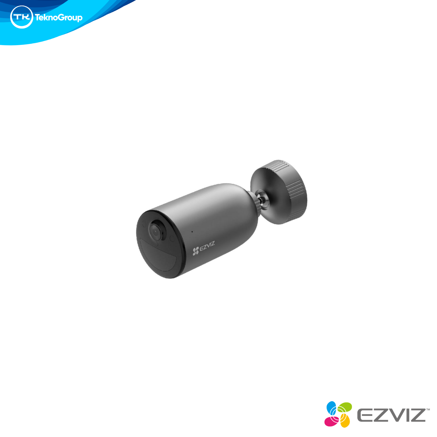 Cámara Exterior a Batería Wi-Fi 2K 3MP EZVIZ Type-C - Batería 5200mAh (120 Días), Visión Color, IA Humana, Sirena, Luz e IP65