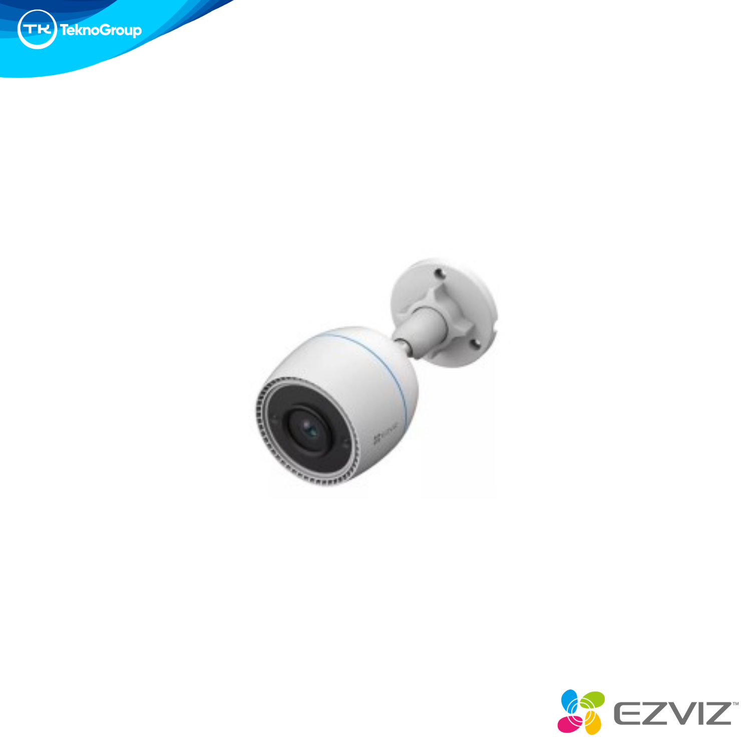 Cámara Exterior Bullet Wi-Fi 3K 5MP EZVIZ - Visión Color Nocturna, Audio 2 Vías, IA Humana, Sirena, Luz, MicroSD 512GB e IP67