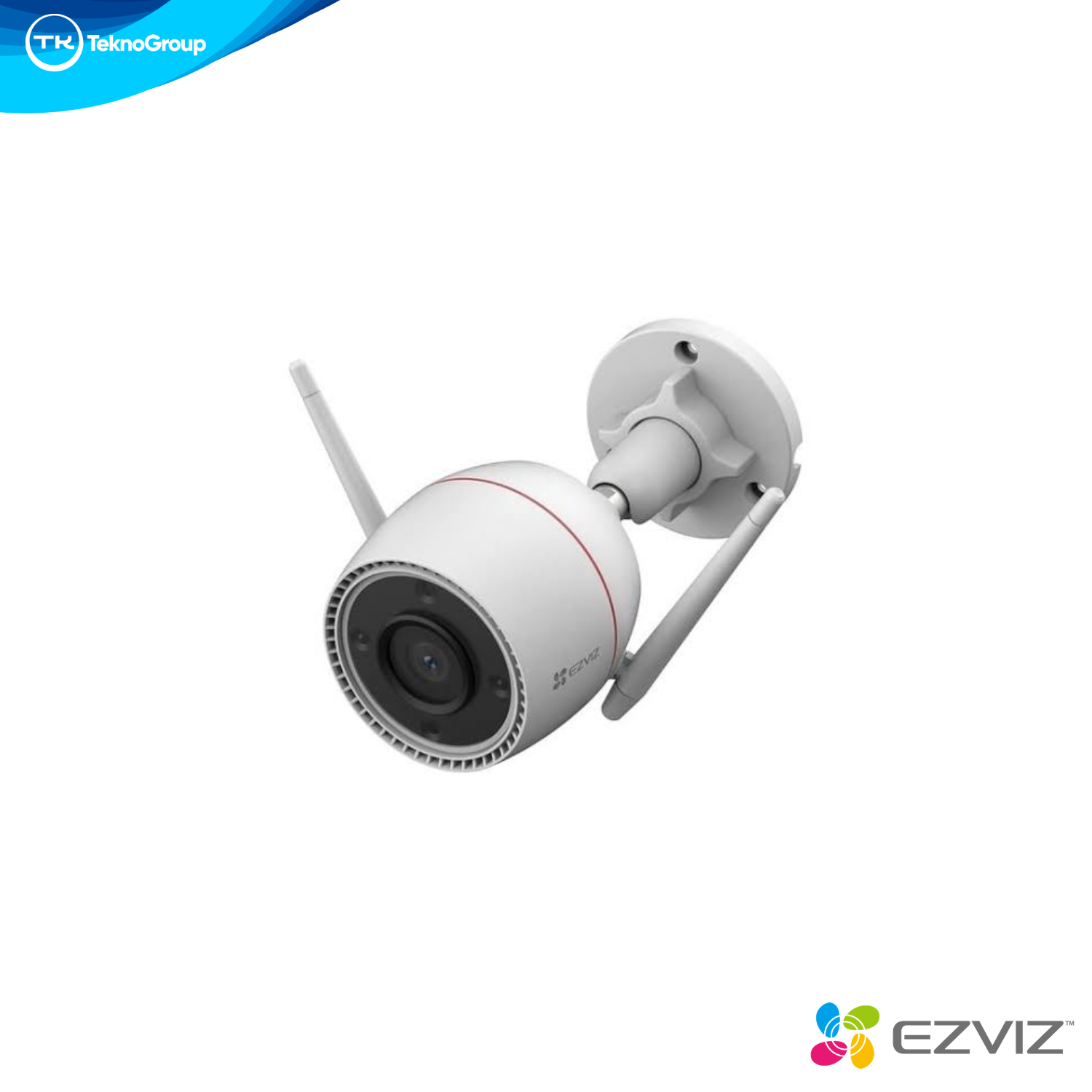 Cámara Exterior Bullet Wi-Fi 2K 3MP EZVIZ - Visión Color Nocturna, Audio 2 Vías, IA Humana, Sirena, Luz, MicroSD 512GB e IP67
