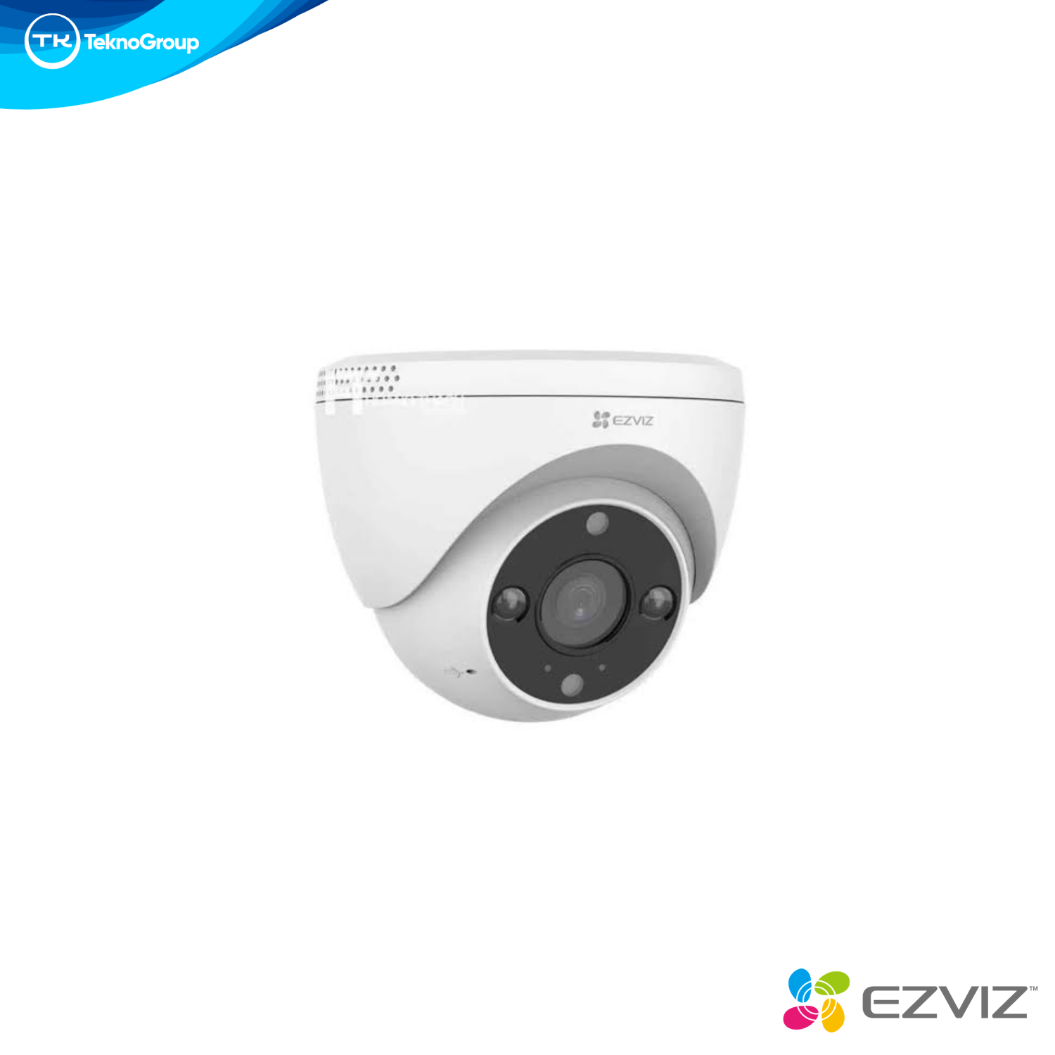 Cámara Exterior Wi-Fi 2K 3MP Lente 2.8mm EZVIZ - IA Personas/Autos, Visión Color, Audio Mejorado, Sirena, Luz e IP67
