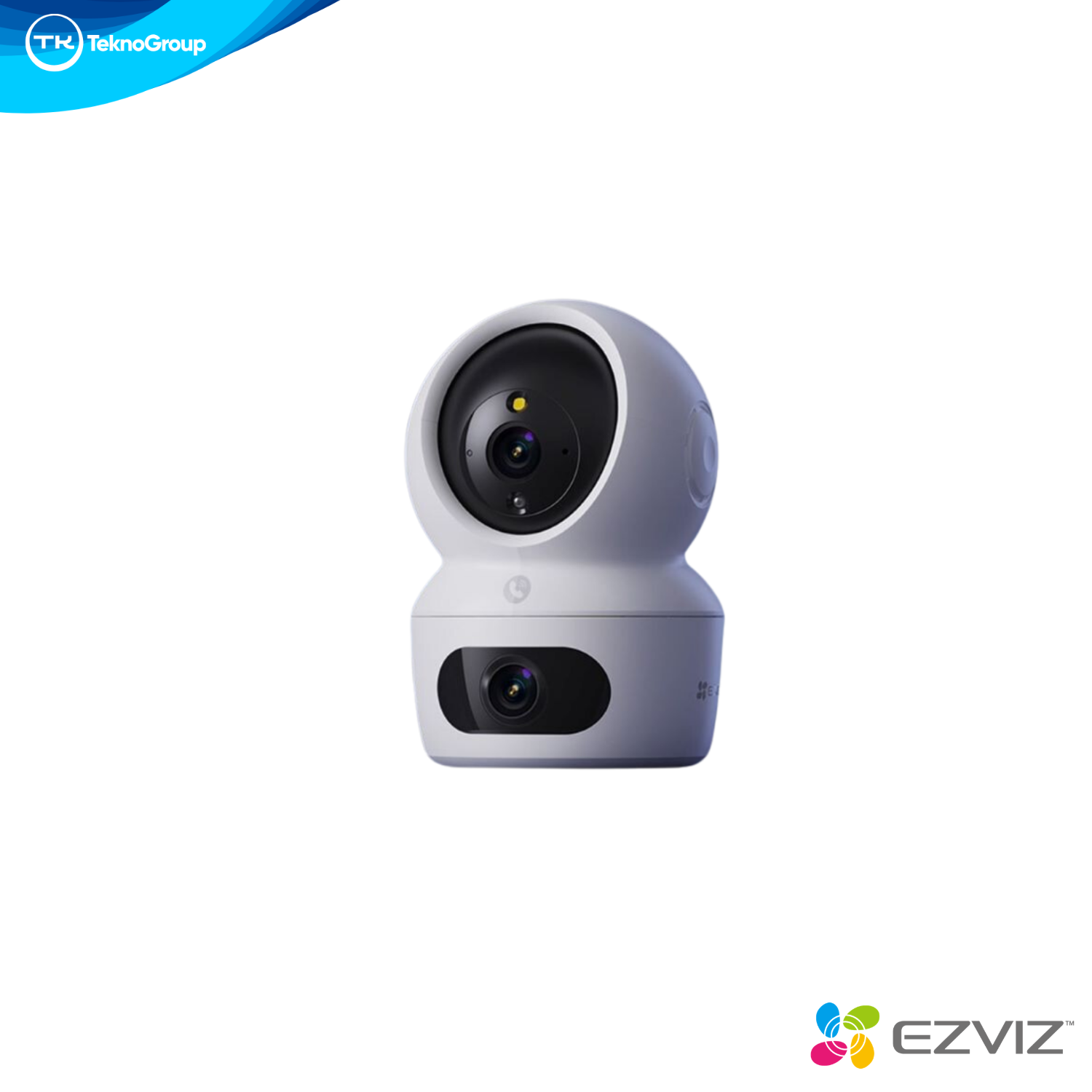 Cámara Interior Pan & Tilt Wi-Fi 6 3K 5MP EZVIZ - Giro 360°, IA Humana, Visión Color, Botón Llamada, Privacidad y MicroSD