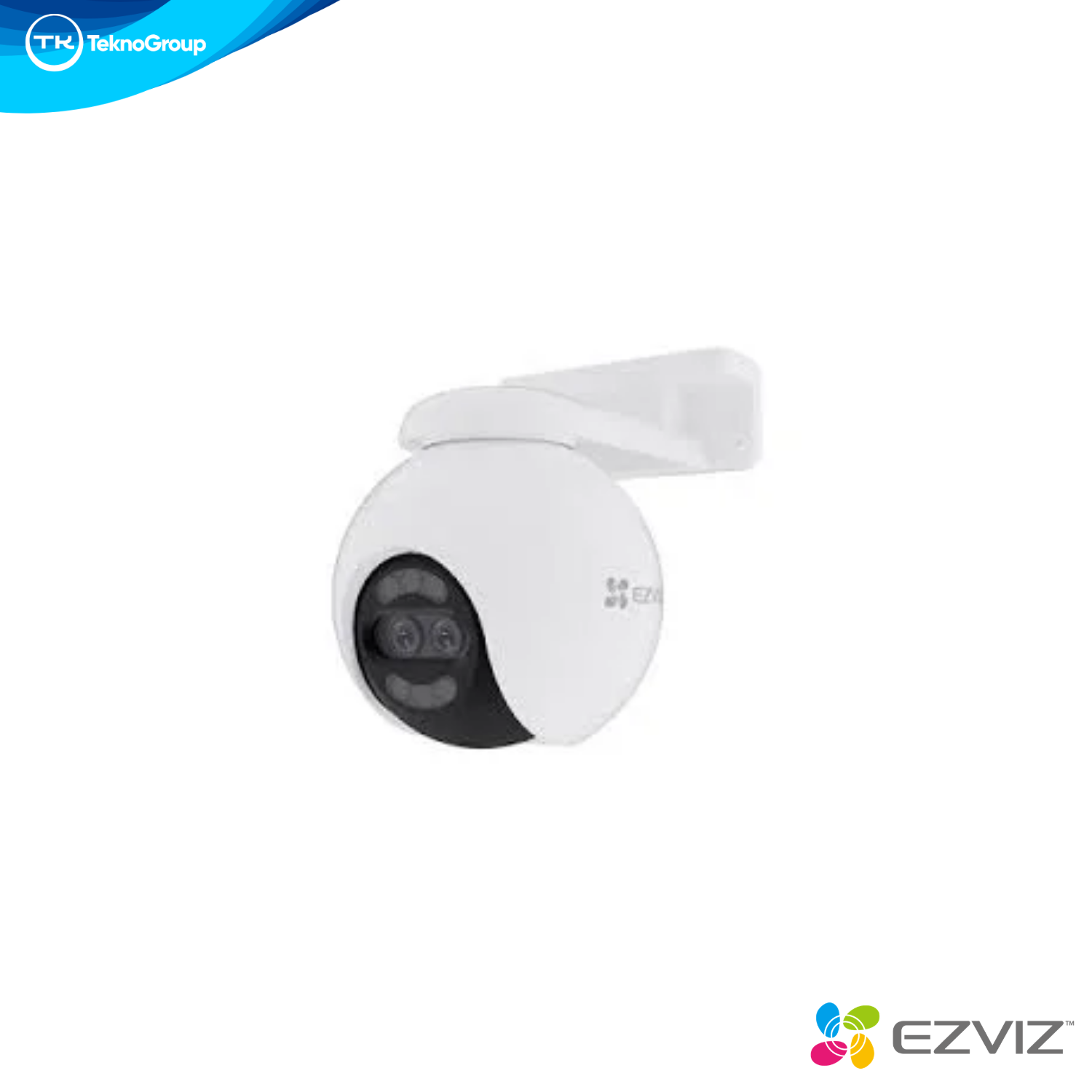 Cámara Exterior a Batería 4K Dual EZVIZ - Giro 360°, Doble Lente F1.0, Color Ultra Baja Luz, Auto-Zoom IA, Sirena e Intemperie